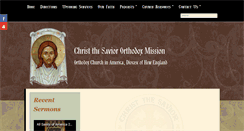 Desktop Screenshot of orthodoxmaine.org
